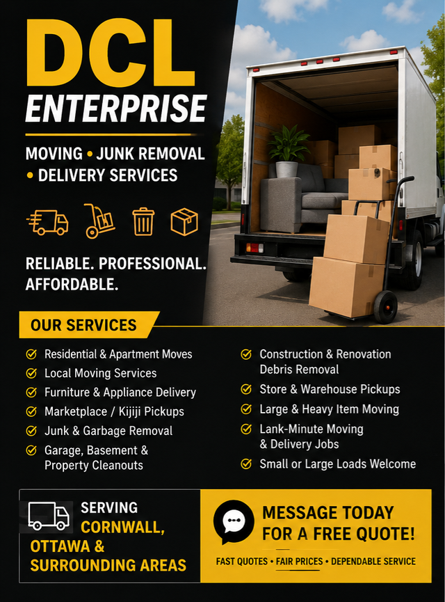 MOVING • JUNK REMOVAL • DELIVERY SERVICES538448443884195841