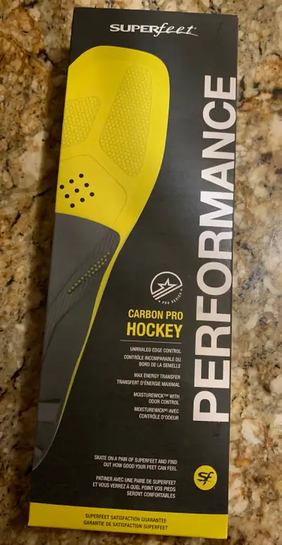 Superfeet Performance Carbon Pro Hockey Skate Insoles, View more