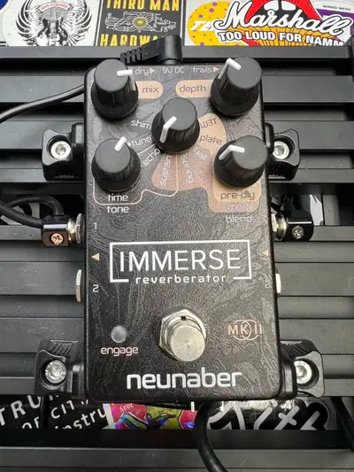 Neunaber Immerse Reverb MKII Selling a Neunaber Immerse Reverb MKII pedal, known for its lush and ve...