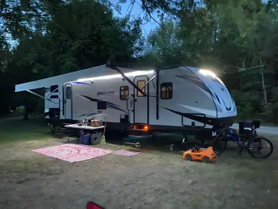 Must see. Selling our 2019 Keystone Bullet 308BHS travel trailer. We are the 2nd owner (purchased in...