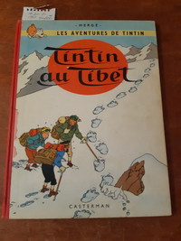 Tintin Bandes dessinées BD Tintin au Tibet EO 1960 400/500€