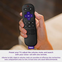 Roku Voice Remote for Roku Players, Audio, and TV - BRAND NEW