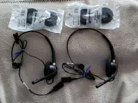 Platronics Wired Headsets c/w Mic - See Connec. type - Winfield