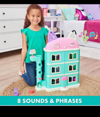 Gabby's Dollhouse, Purrfect Dollhouse with 15 Pieces Including T