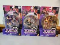 Toy Biz Xena Warrior Princess Action Figure 3Pc Set Xena, Callis