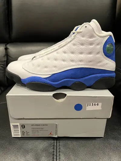 Air Jordan 13 Retro • White Hyper Royal • Size 9, View more
