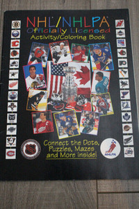 NHL/NHLPA OFFICIALLY LICENSED ACTIVITY/COLORING BOOK
