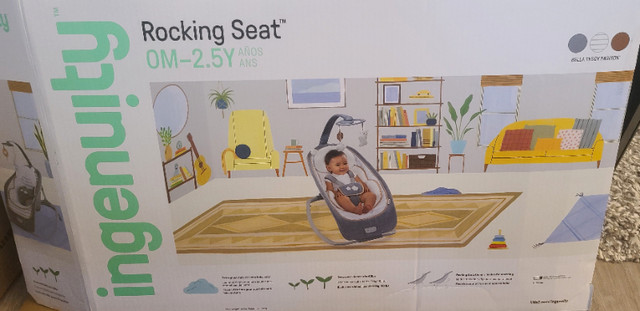 Ingenuity - Rocking Seat - New Born 0Months - 2.5 Years in Feeding & High Chairs in Kitchener / Waterloo