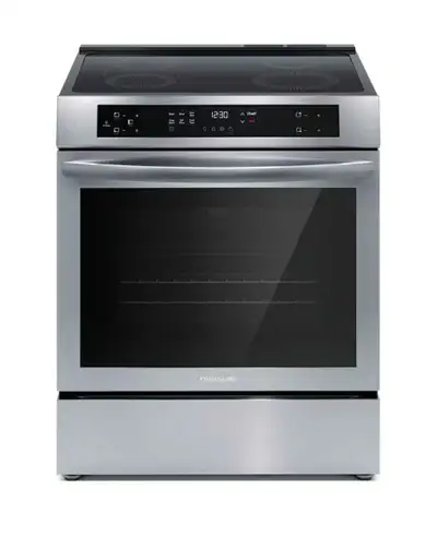 Frigidaire Slide-In Induction Range w/ Convection & Self Clean, View more