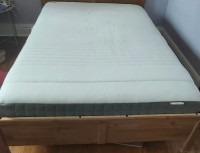 Double plush mattress