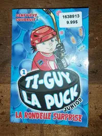 Livre Ti-Guy La puck Junior Tome 1 neuf
