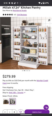 Pantry cabinet 