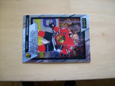 CARTE HOCKEY CARD. CONNOR BEDARD RECRUE,OPC PLATINUM ,MINT COND., View more