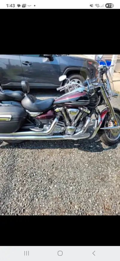 2006 Yamaha Stratoliner 1900CC. Bike has a few extras to throw in, including straight pipes and comm...