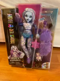 Monster high abbey Bominable Tundra Yeti figure doll toy new