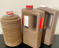 Darkroom chemical containers