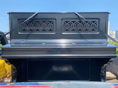 FREE PIANO SLEEK GLOSS BLACK PAINTED UNIQUE DESIGN FREE DELIVERY, View more