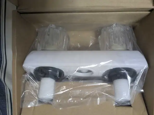Dual Handle Laundry Faucet