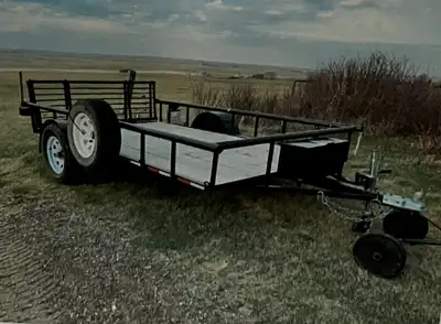 Trailer (phone calls only to 306-331-8741 - Thank you) - 6 ft x 10 ft - 15" Tires - 2" Ball - 3500 l...