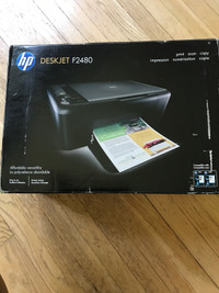 New HP Deskjet F2480 Printer