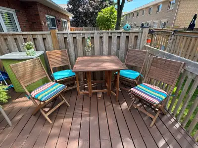 Wood Patio Dining Set, View more