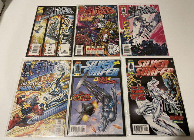 Silver Surfer Comics (Vol 3 7 8) in Comics & Graphic Novels in Ottawa - Image 2