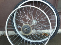 Mountain bike wheels / tire