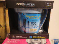 BRAND NEW Zerowater 12 cup pitcher with filter