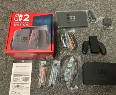 Nintendo Switch 2 open box, View more