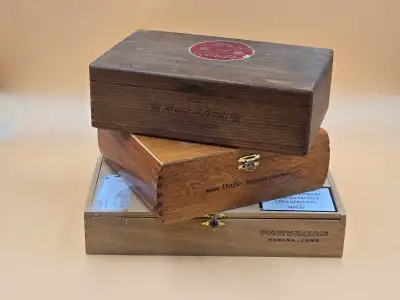 Cigar Boxes (empty), View more