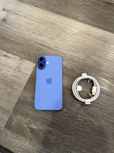Ultramarine iPhone 16 128GB, View more