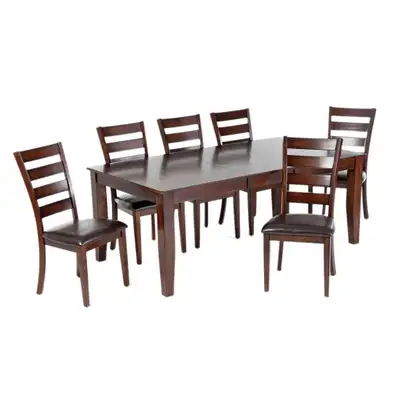 Kona 7 Piece Dining Set with Leaf BNIB, View more