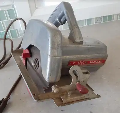 Vintage Shopmate 7" Clutch Saw Circular Saw, View more