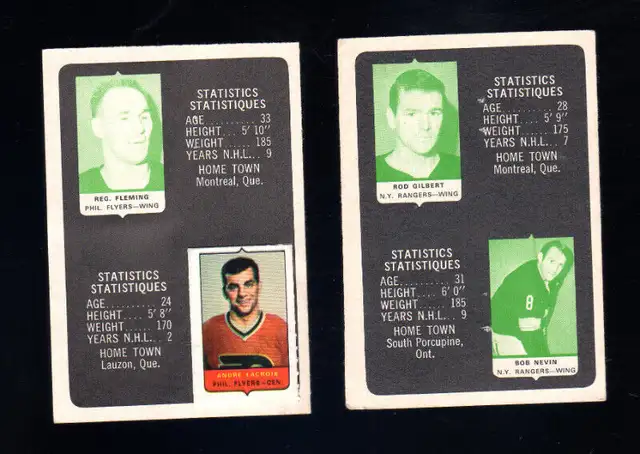 1969-70 O-Pee-Chee Team Booklets FOR-IN-ONE A L'UNITÉS in TV Tables & Entertainment Units in Thetford Mines - Image 6