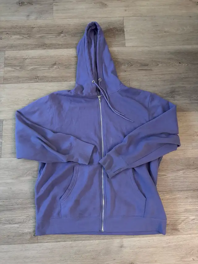 Purple Refuge Zip Up Jacket