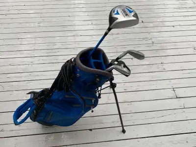 Youth Golf Set Age 5-8. Powebuilt TPX with Stand bag, View more