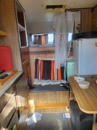 Slide in camper