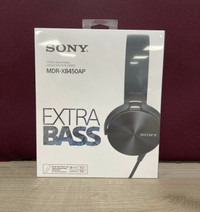 Sony MDRXB450AP Extra   Bass    Headphones ⎮ Factory Sealed