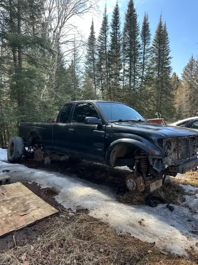 take it not running good frame lots of good parts no wheels but have a a spare set to load onto a tr...