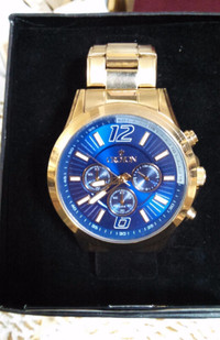 Blue Croton Chronograph Men's Watch New in Box (OBO sale)