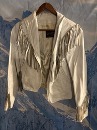 Leather Jacket #1 - with fringes