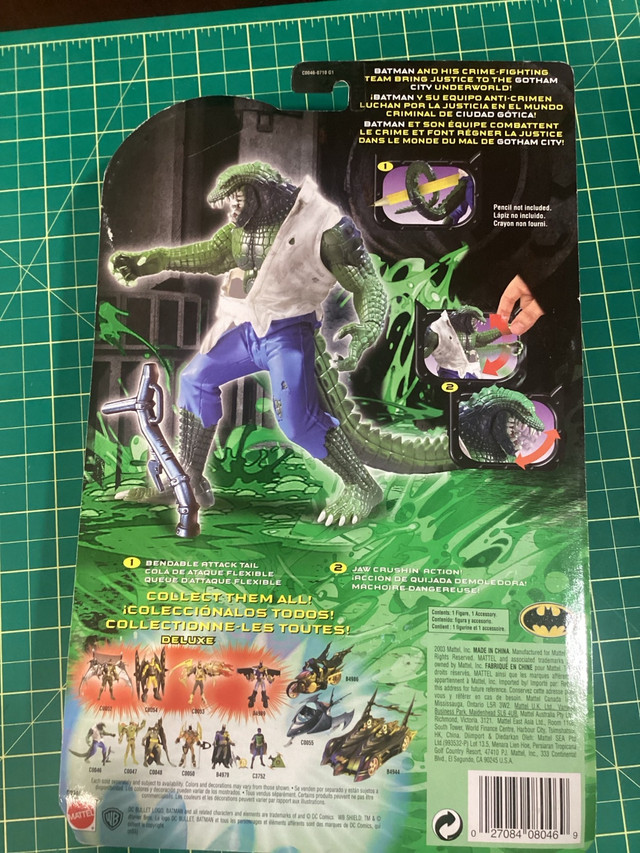 Batman “Killer Croc”  in Toys & Games in Strathcona County - Image 2