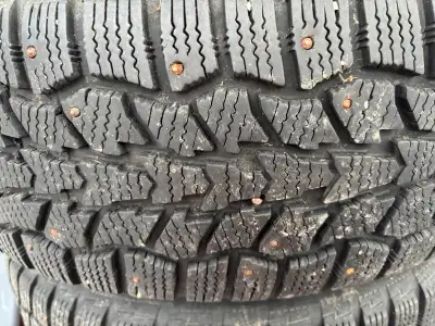 4 studded winter tires 6 bolt pattern. They are off an 09 Colorado,canon. Still 1-2 winters left in...