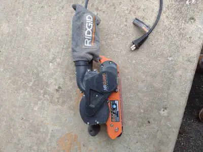 Ridgid belt sander , View more