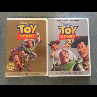 Disney DVDs Toy Story 1 and 2 both in excellent condition , View more