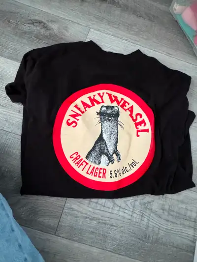 Sneaky weasel graphic tee shirt XL. Like new!, View more