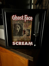 Frame scream ghostface unique for collection 