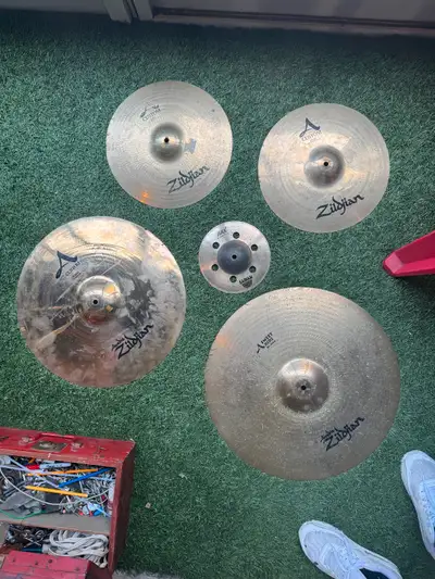 Drum Cymbals! ( ride crash splash HH hi-hats, View more