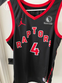 Brand New Toronto Raptors Barnes Jersey - Large 