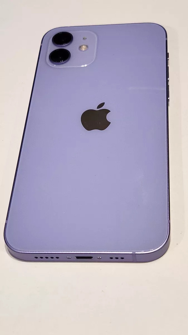 iPhone 12 128go mauve  dans Téléphones cellulaires  à Sherbrooke